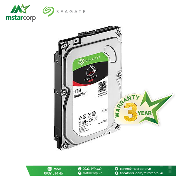  HDD Seagate IronWolf 1TB - ST1000VN002 