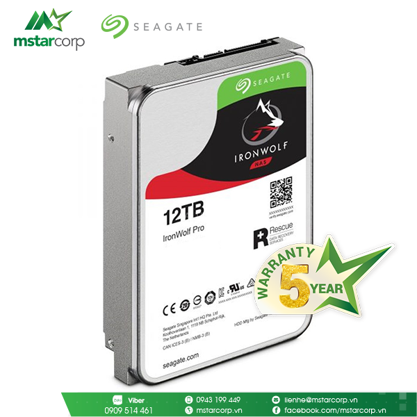  HDD Seagate IronWolf Pro 12TB - ST12000NE0008 