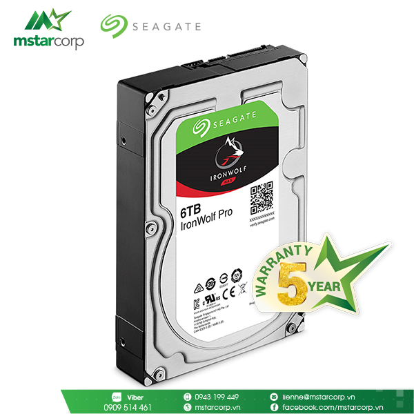  HDD Seagate IronWolf Pro 6TB - ST6000NE000 