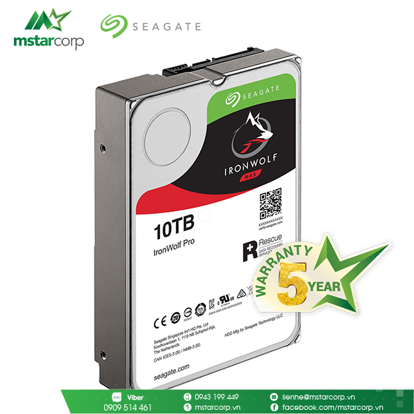  HDD Seagate IronWolf Pro 10TB - ST10000NE0008 