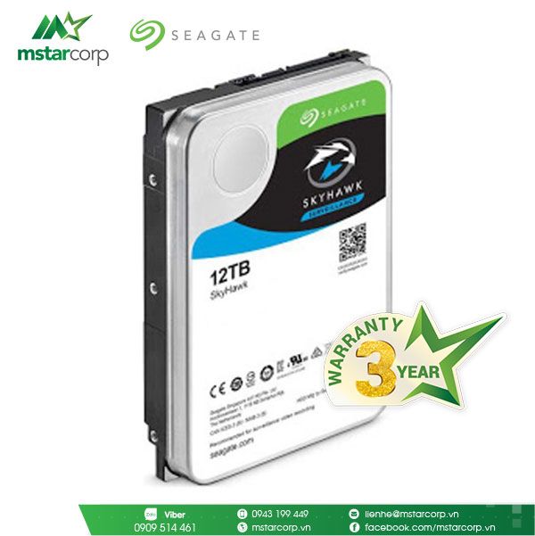  HDD Seagate SkyHawk 12TB - ST12000VX0008 