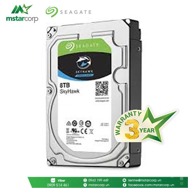  HDD Seagate SkyHawk 8TB - ST8000VX004 