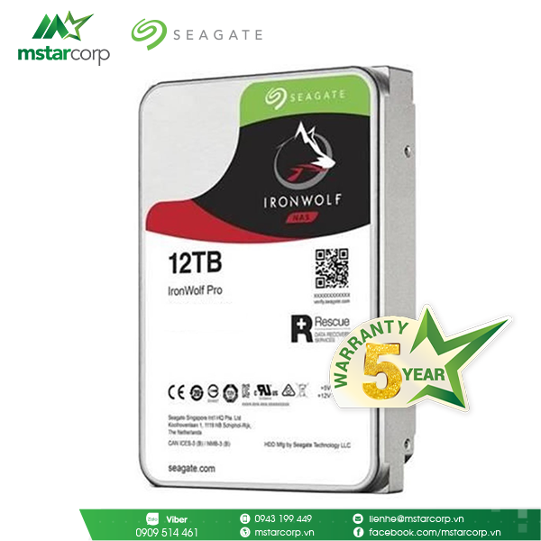  HDD Seagate IronWolf Pro 12TB - ST12000NE0008 