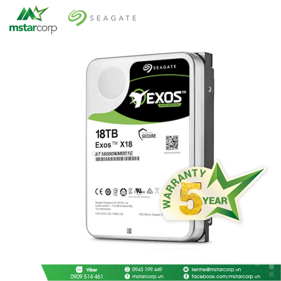  HDD Seagate Exos X18 18TB 