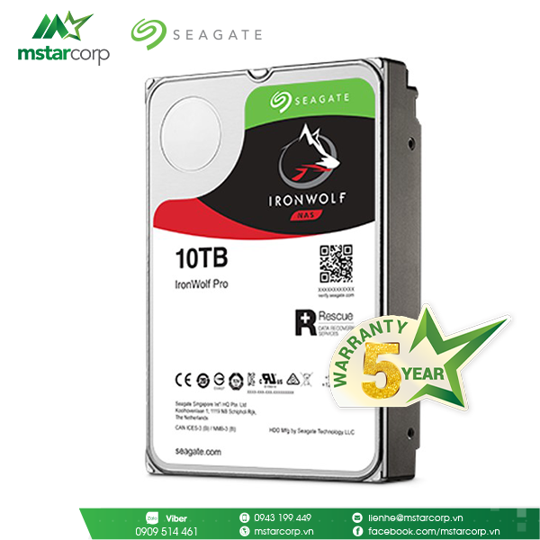  HDD Seagate IronWolf Pro 10TB - ST10000NE0008 