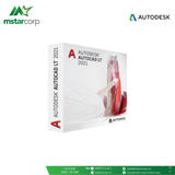  Autodesk AutoCAD LT 2021 Commercial New Single-user ELD 3-Year Subscription (057M1-WW8839-T977) 