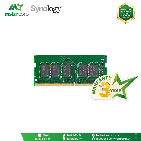  Module RAM Synology D4NESO-2666-4G 