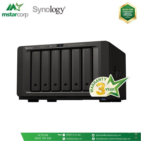  Thiết bị lưu trữ NAS Synology DS1621+ 