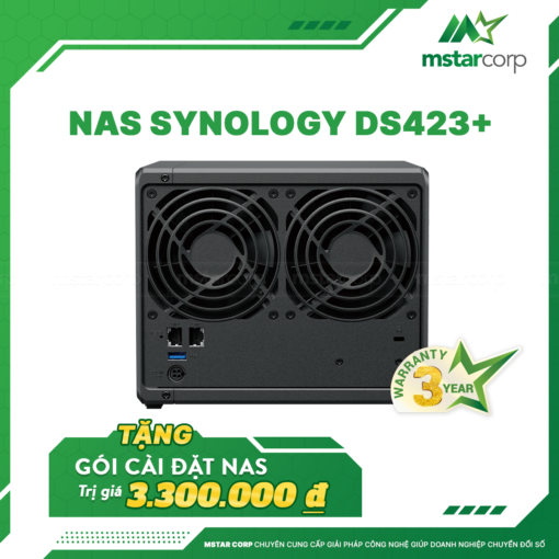  Thiết bị lưu trữ NAS Synology DS423+ 