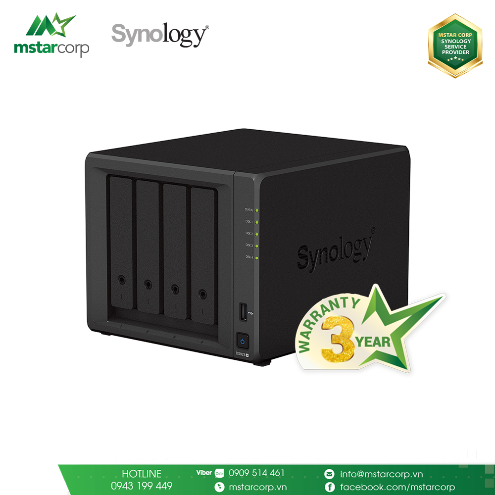  Thiết bị lưu trữ NAS Synology DS923+ 