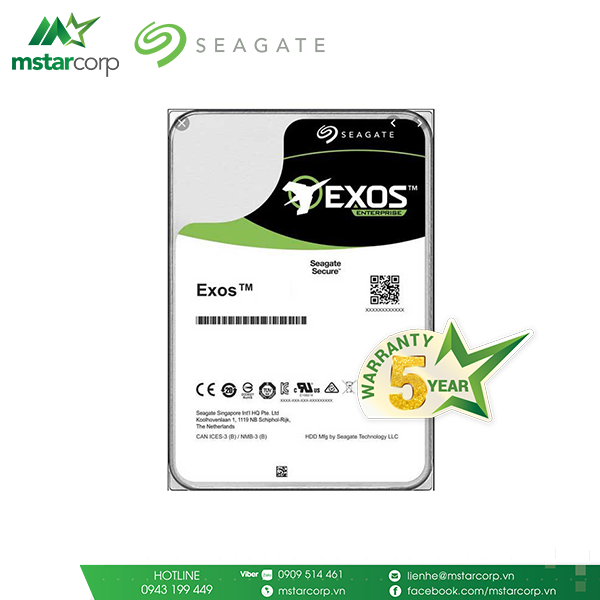  HDD Seagate Exos X16 16TB - ST16000NM002G 