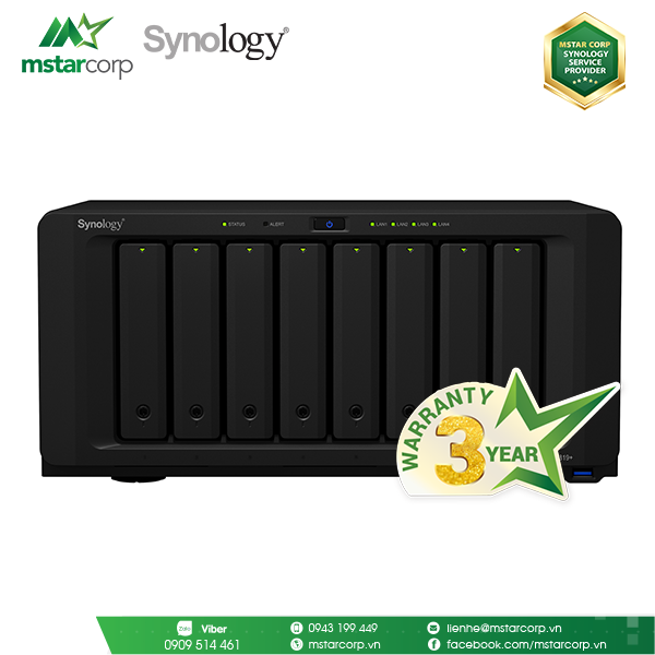  NAS Synology DS1819+ (Ngưng sản xuất) 