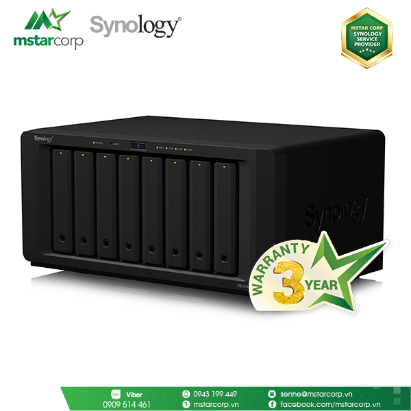  NAS Synology DS1819+ (Ngưng sản xuất) 