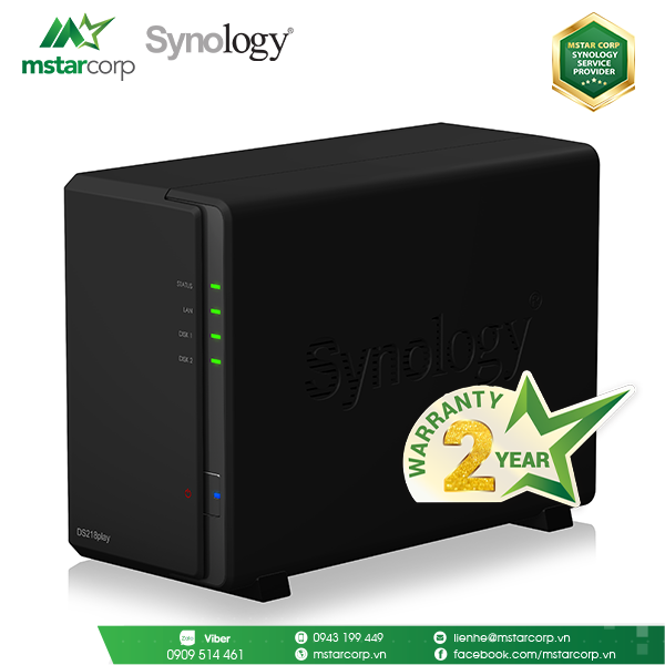  NAS Synology DS218play 