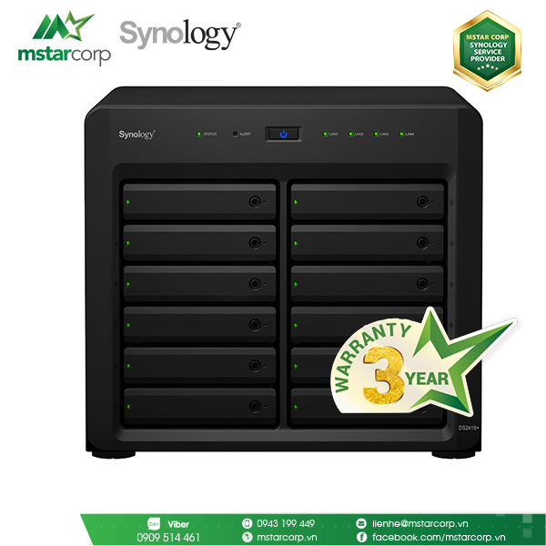  NAS Synology DS2419+ II (Ngưng sản xuất ) 