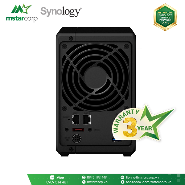  Thiết bị lưu trữ NAS Synology DS720+ (Ngưng sản xuất) 