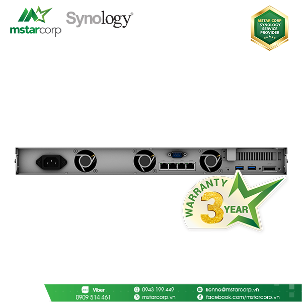  NAS Synology RS820+ (Ngưng sản xuất) 