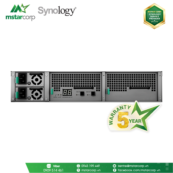  Thiết bị mở rộng NAS Synology - RX2417sas 