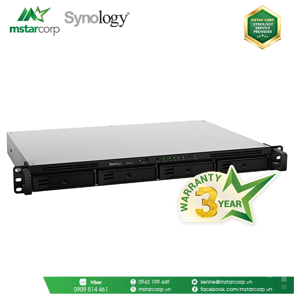  Thiết bị mở rộng NAS Synology - RX418 