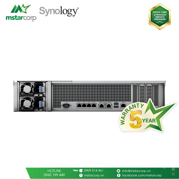  Thiết bị lưu trữ NAS Synology FS3410 