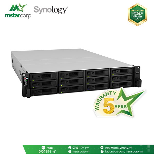  NAS Synology RS3617xs+ (Ngưng sản xuất) 