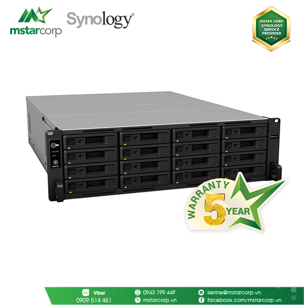  NAS Synology RS4017xs+ (Ngưng sản xuất) 