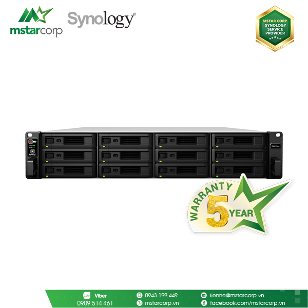  NAS Synology RS3617xs+ (Ngưng sản xuất) 