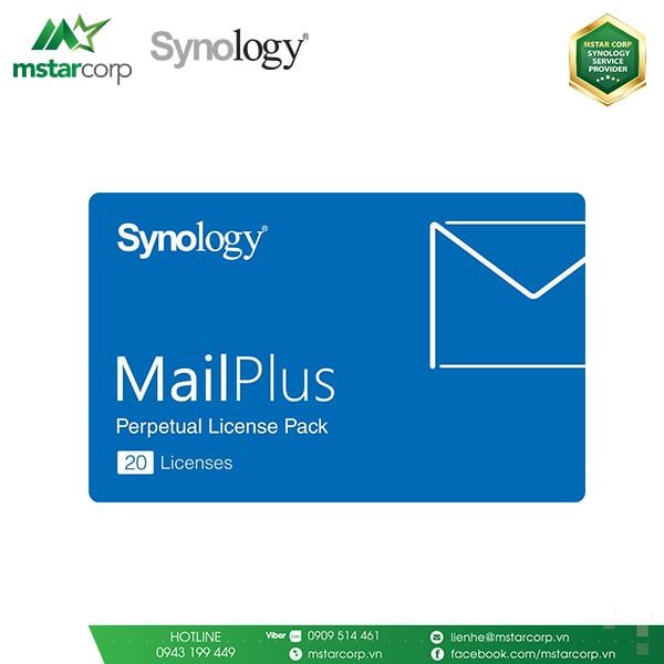  License Synology MailPlus pack 20 