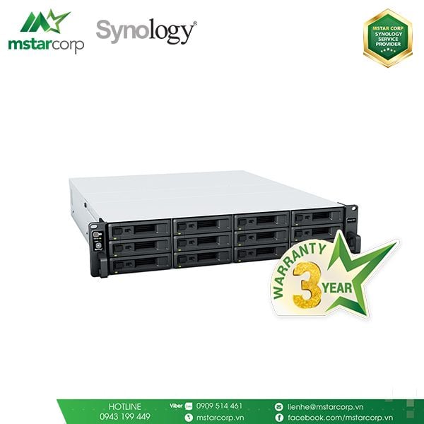  NAS Synology RS2421RP+ (Ngưng sản xuất) 