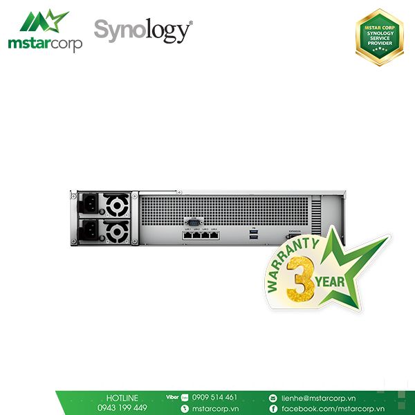  NAS Synology RS2421RP+ (Ngưng sản xuất) 