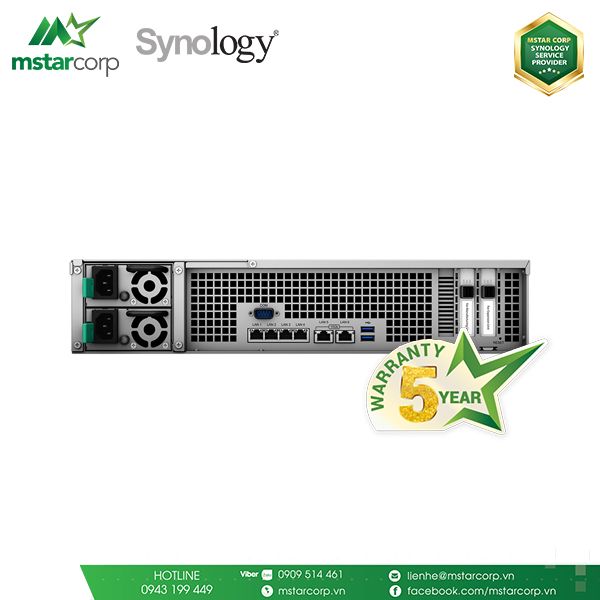  Thiết bị lưu trữ NAS Synology FS3400 (Ngưng sản xuất) 