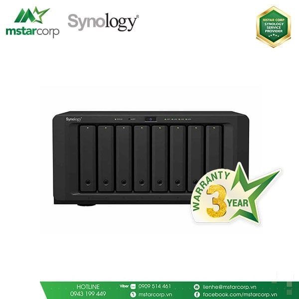  Thiết bị lưu trữ NAS Synology DS1821+ 