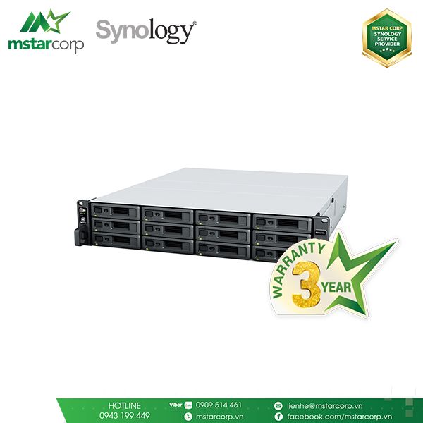  NAS Synology RS2421RP+ (Ngưng sản xuất) 