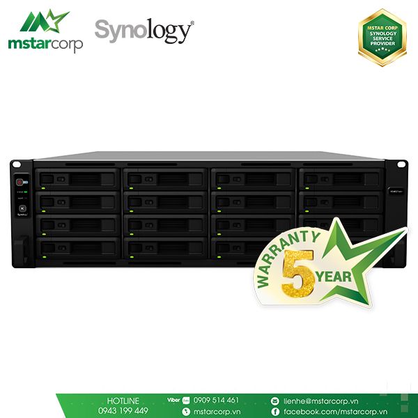  Thiết bị lưu trữ NAS Synology RS4021xs+ 