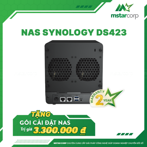  Thiết bị lưu trữ NAS Synology DS423 