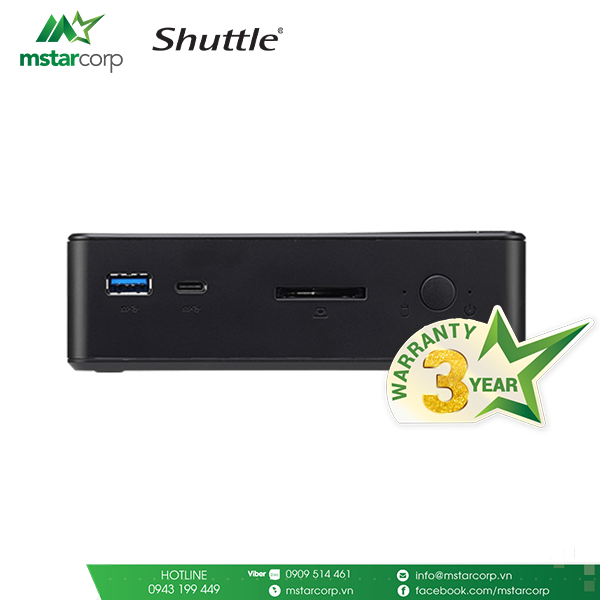  Máy tính Shuttle XPC nano NC10U3- i3 8125U 