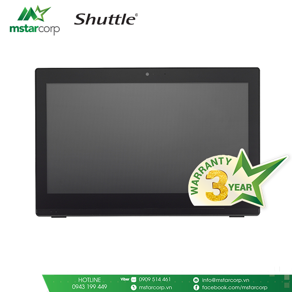  Máy tính Shuttle XPC AIO P92U5 - i5 10210U (Black) 