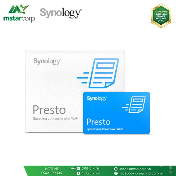  License Synology Presto File Server 