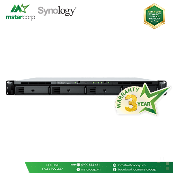  Thiết bị lưu trữ NAS Synology RS822+ 