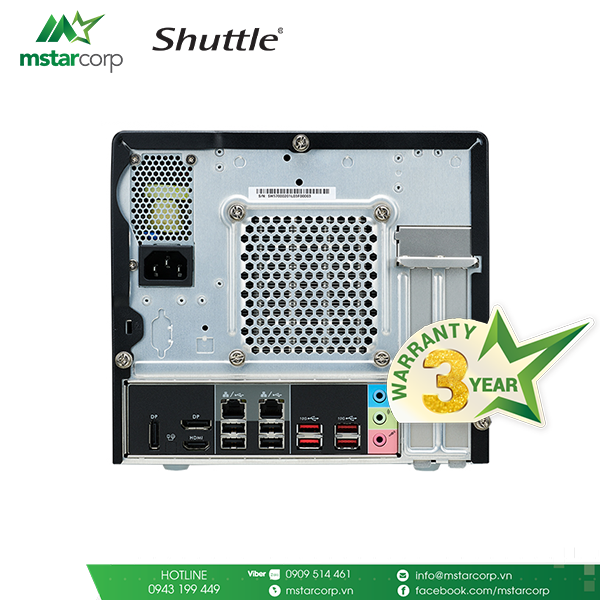  Máy tính mini Shuttle XPC Cube SH570R6 (500W) 