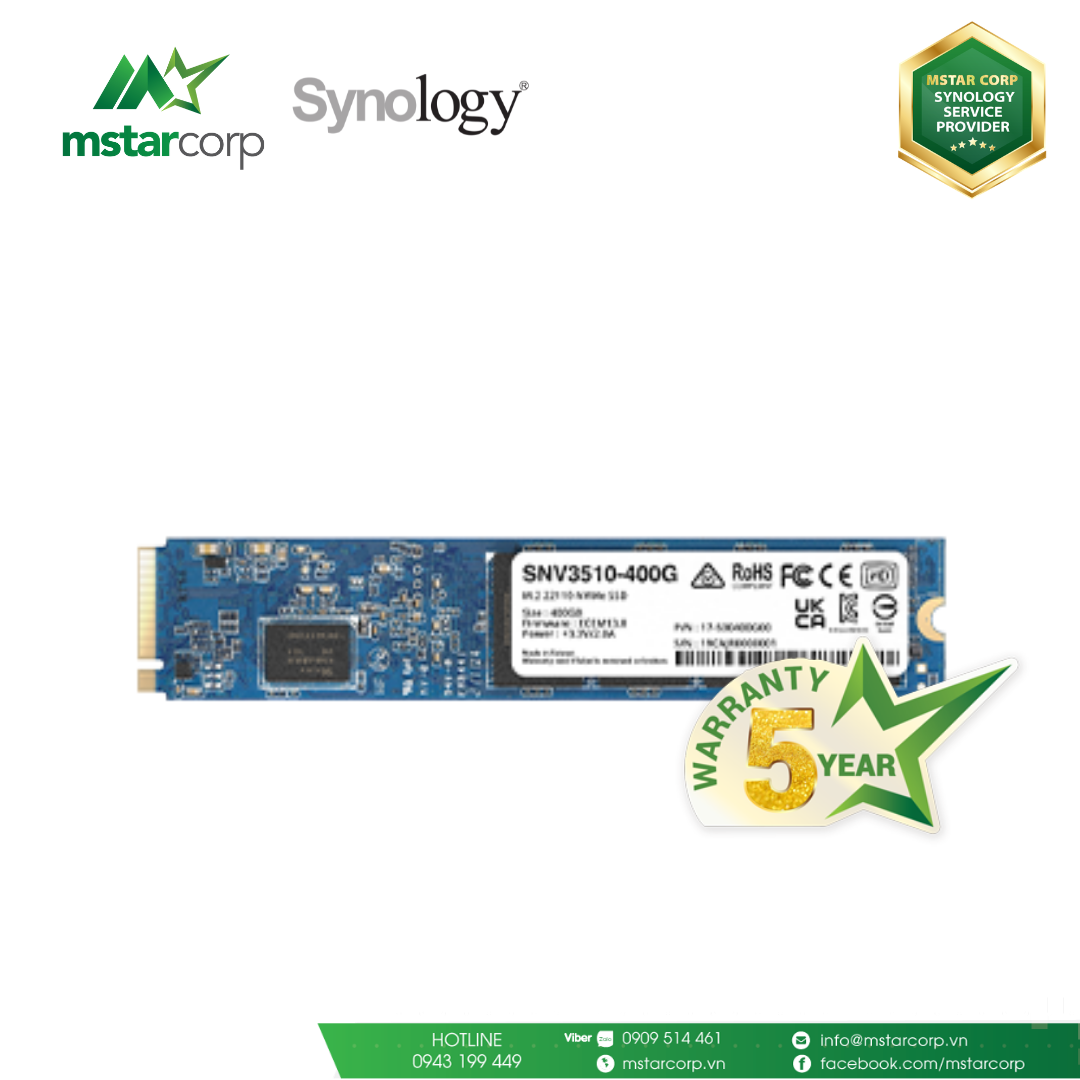  SSD Synology SNV3510-400G 