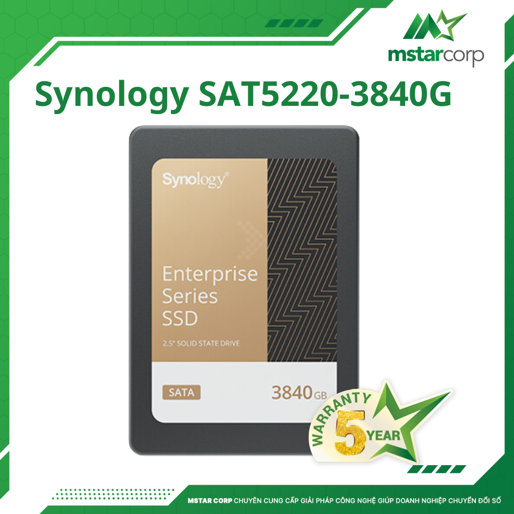  Ổ cứng SSD Synology SAT5220-3840G 