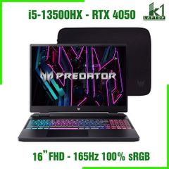 Laptop Gaming Acer Predator Helios Neo 16 PHN16 - i5-13500HX NVIDIA RTX 4050