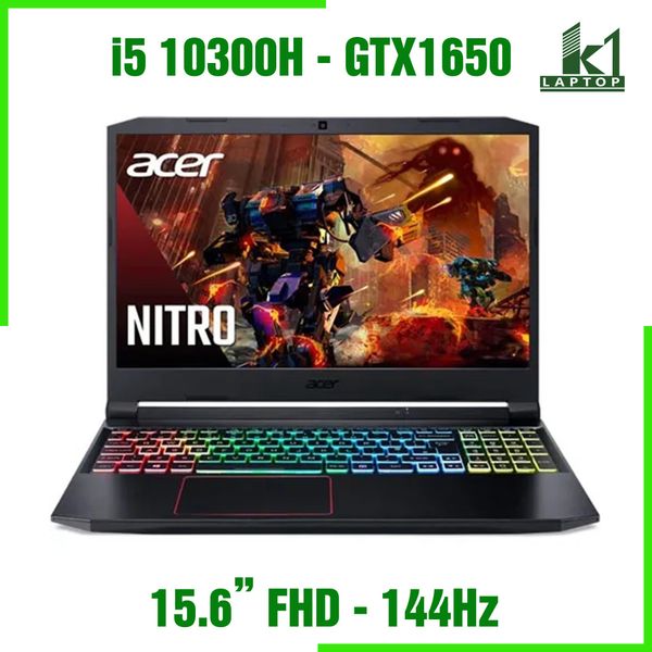 Laptop Gaming Acer Nitro 5 2020 AN515-55 - Intel Core i5 10300H GTX1650 FHD