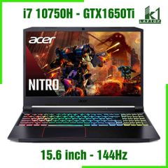 Laptop Gaming Acer Nitro 5 2020 AN515-55 Intel Core i7 10750H | GTX1650 Ti