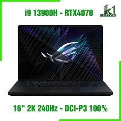 Laptop Gaming ASUS ROG Zephyrus M16 GU604VI 2023 - Core i9 13900H RTX 4070 16