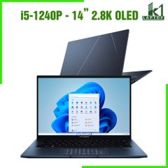 Laptop Asus Zenbook 14 Q409 ZA - Core i5 1240P màn hình 14.0-inch, 2.8K (2880 x 1800) OLED 16:10