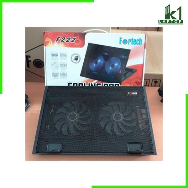 Đế tản nhiệt laptop Fortech F222 ( 2 quạt )