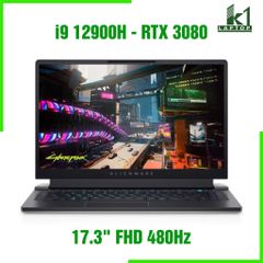 Laptop Gaming Dell Alienware X17 R2 - Core i9 12900H RTX 3080 FHD 480Hz 17.3