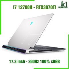 Laptop Gaming Dell Alienware X17 R2 - Core i7 12700H RTX 3070Ti FHD 360Hz 17.3